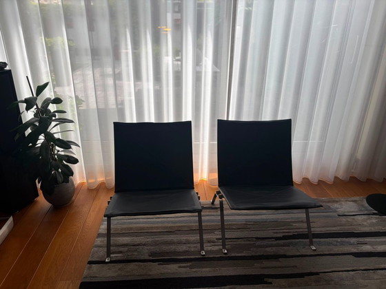 Fritz Hansen PK22 2 Chaises – Fauteuils, Leather (photo 4 of 5)
