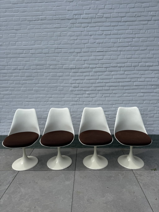 Set di 4 sedie da pranzo vintage Tulip – Pastoe / NKA – Germania Ovest
