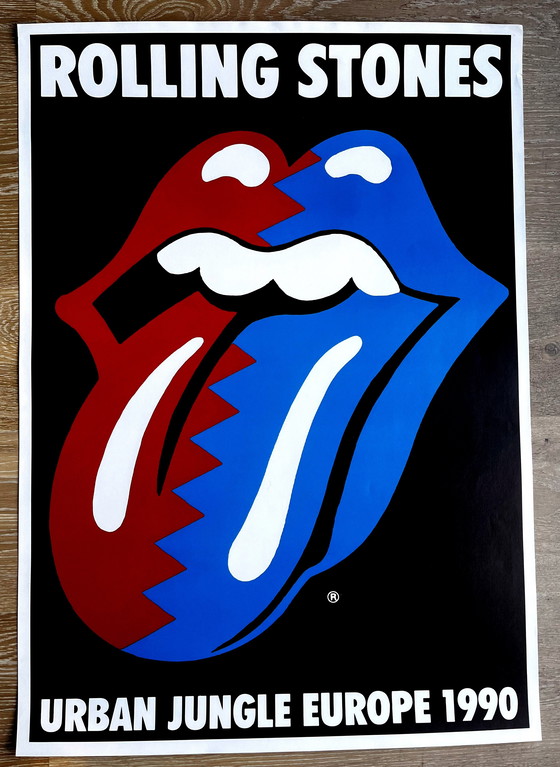 Image 1 of Rolling Stones - Urban Jungle Tour 1990 - Poster originale