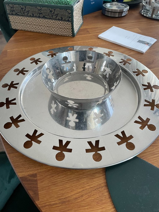 Ciotola e piatto Alessi