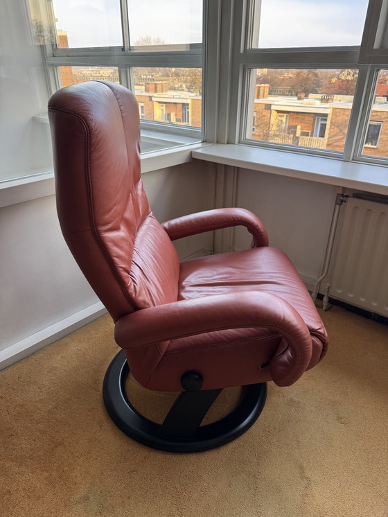 Image 1 of Fauteuil inclinable Himolla Cosyform avec repose-pieds