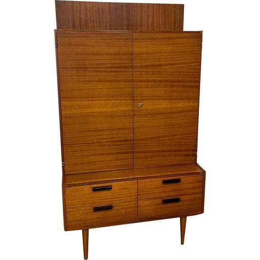 Armario de madera vintage, Dinamarca, década de 1960