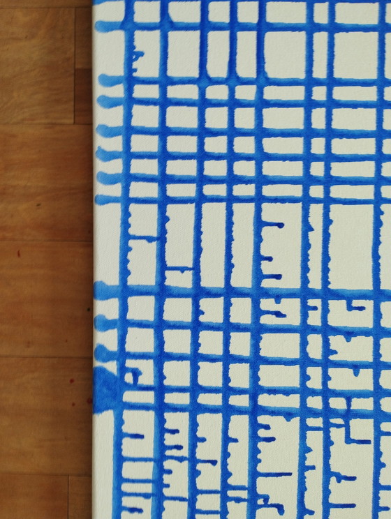 Image 1 of Natia Antadze "Abstract Composition Blue"