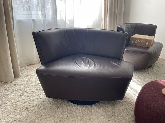 Image 1 of Sillón de cuero Walter Knoll Drift