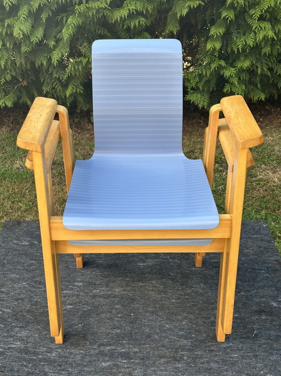 Wilkhahn - Stapelbare stoelen van beukenhout en multiplex – Eetkamerstoelen, Wood (photo 9 of 15)
