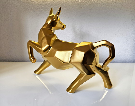 Image 1 of Stylized Sculpture Bull