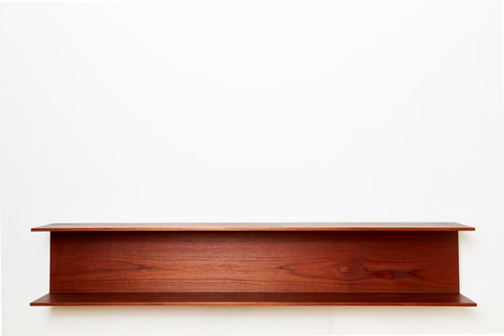 Image 1 of Vintage Wooden Shelf by Walter Wirz for Wilhelm Renz, 1960s