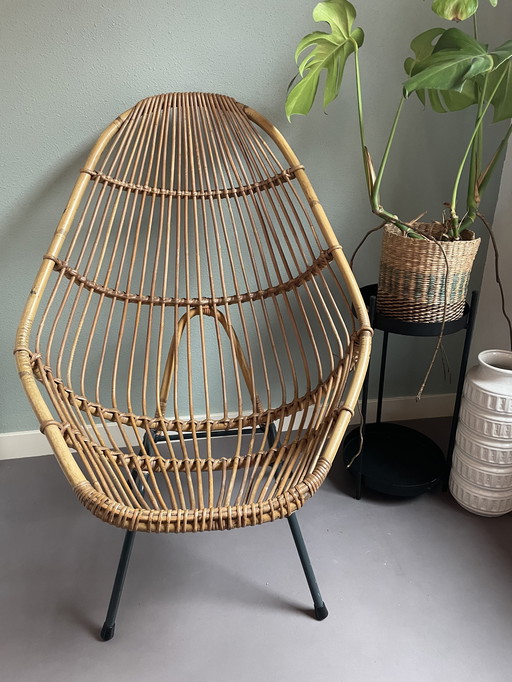 Magnifique fauteuil en rotin