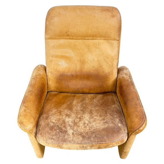 Image 1 of Pair of De Sede DS-50 leather lounge armchairs – Swiss design – vintage mid-century