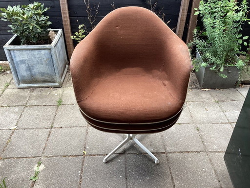 4 x jaren 60 Eames la Fonda chair voor Herman Miller
