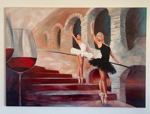 Acrylic painting by Theresa Flötzl