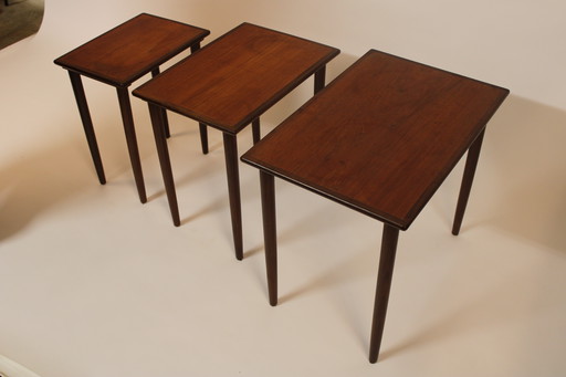 tables d'appoint vintage « tables gigognes »