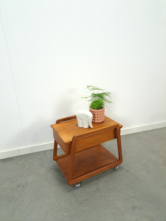 Image 1 of Teak Denmark Sika Mobler Trolley