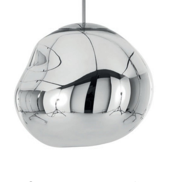 Tom Dixon Melt 50cm Cromo 2 pezzi – Lampade a sospensione, Plastica (photo 5 of 7)
