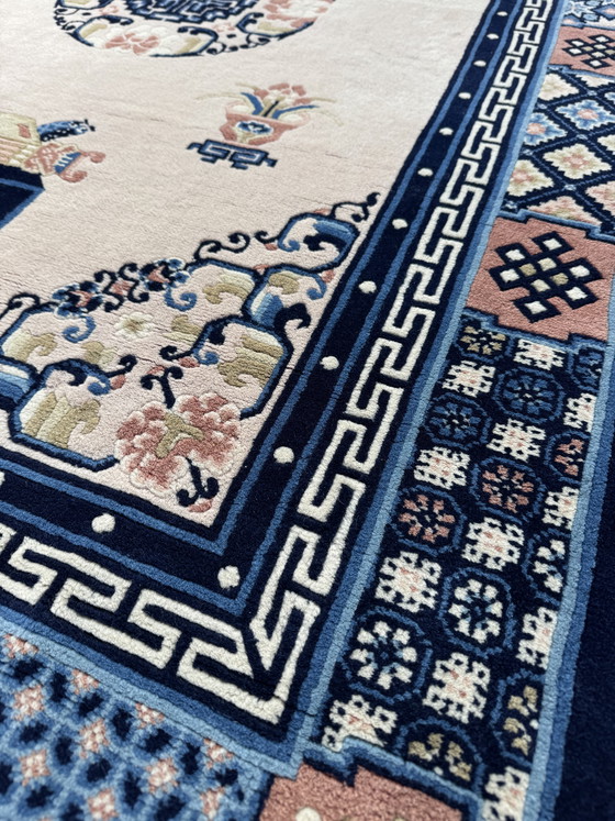 Image 1 of Antiker chinesischer Teppich aus Peking