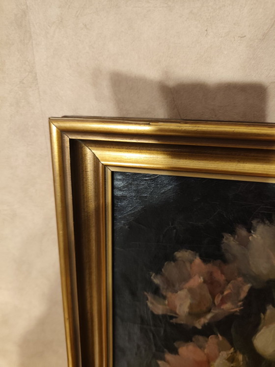 Vintage oil painting, Art, Wood, Canvas, Black (photo 2 of 11)