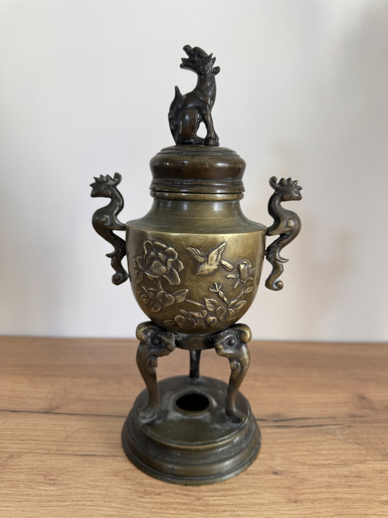 Image 1 of Set of 3 Chinese bronze objects