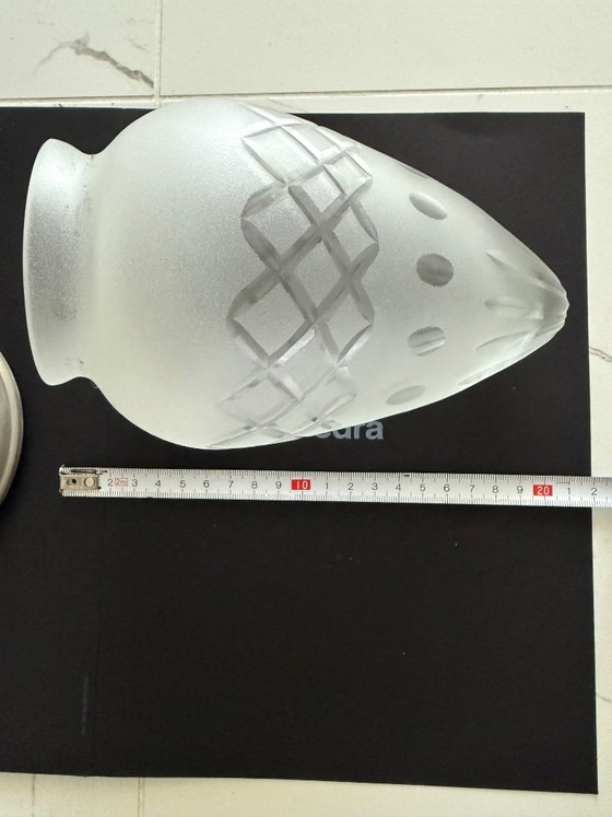 Lampade da soffitto GISO/Gispen in vetro tagliato stile Art Déco – Plafoniere, Glass (photo 7 of 9)