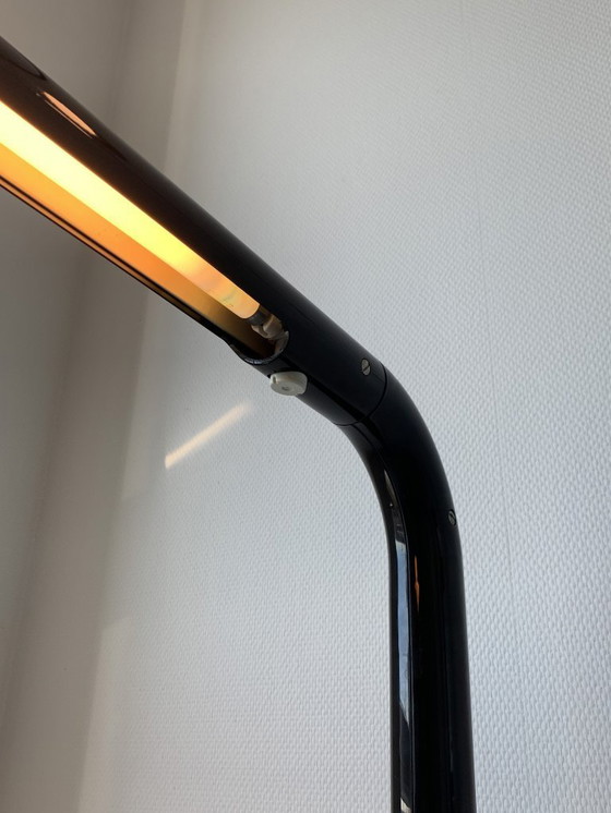 Image 1 of Lampada da terra "Tube" di Anders Pehrson – Ateljé Lyktan – ca. 1975 – originale con adesivo