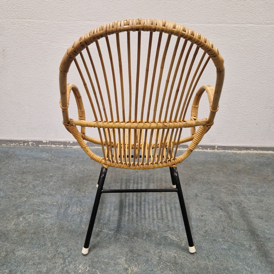 Image 1 of Vintage Bamboo Armchair