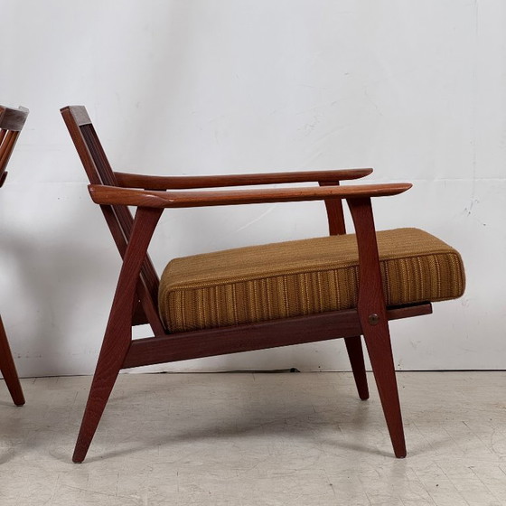 Image 1 of Knoll Antimott Teak Sofa Set, 1960s – Mid-Century Design