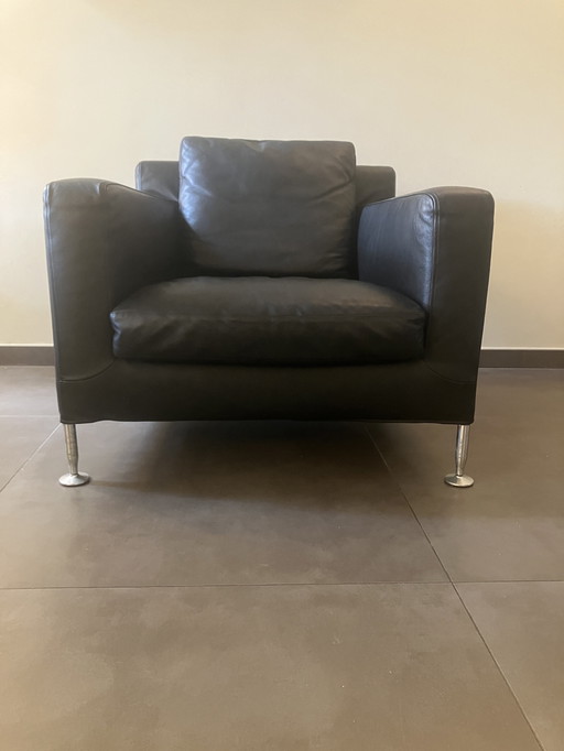 B&B Italia Maxalto model Harry 1 seater armchair by Antonio Citterio