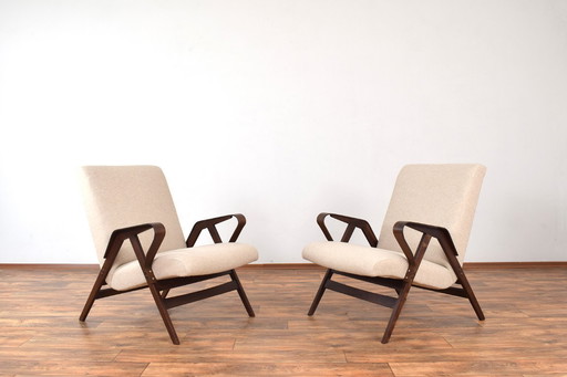 Fauteuils Mid-Century par František Jirák pour Tatra, 1960s, Set de 2
