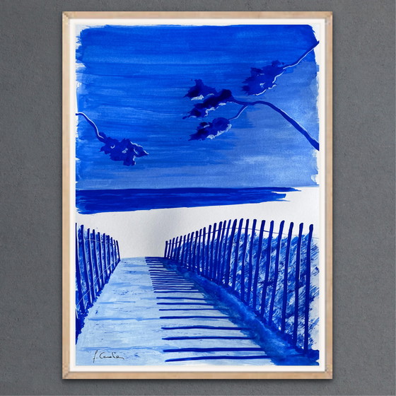 Image 1 of Gouache on 220g white Fabriano paper.
Size: 33 x 24 cm