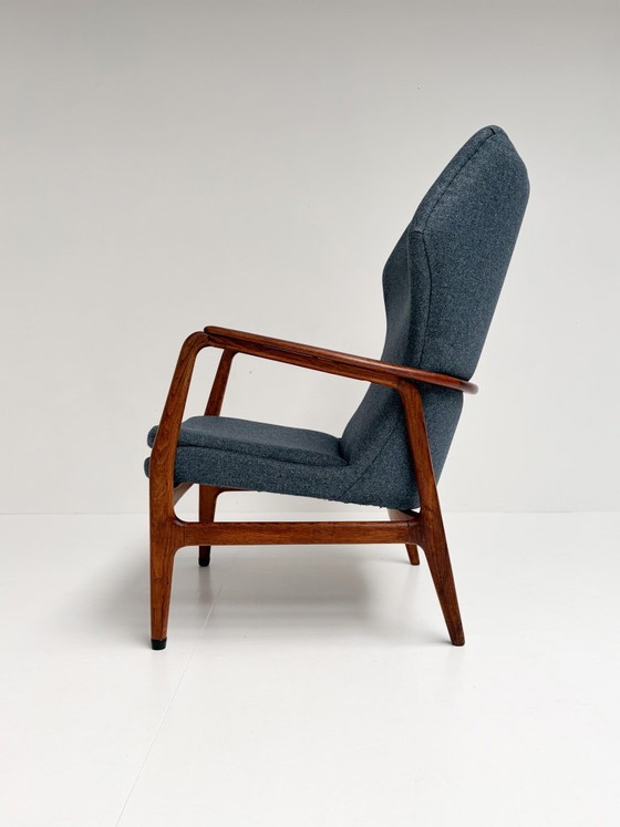 Re-upholstered Edith (men's) Armchair by Bovenkamp, 1960s – Textile, Vintage (photo 12 of 16)