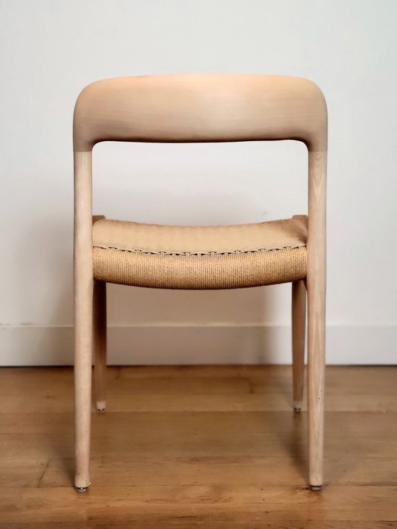 Image 1 of Set di 4 sedie modello 75 di N.O. Møller in legno di faggio