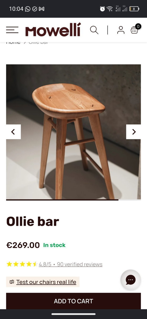 Image 1 of Mowelli Ollie Bar