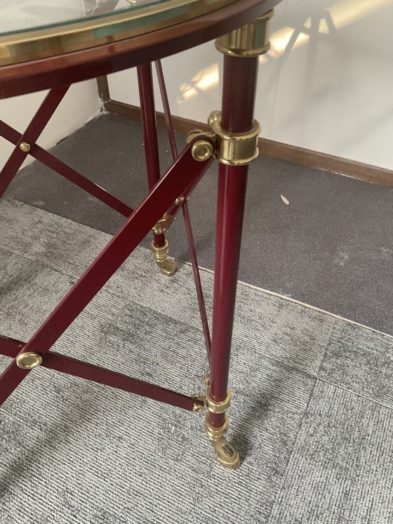 Image 1 of Maison Jansen Beistelltisch aus den 1970er Jahren