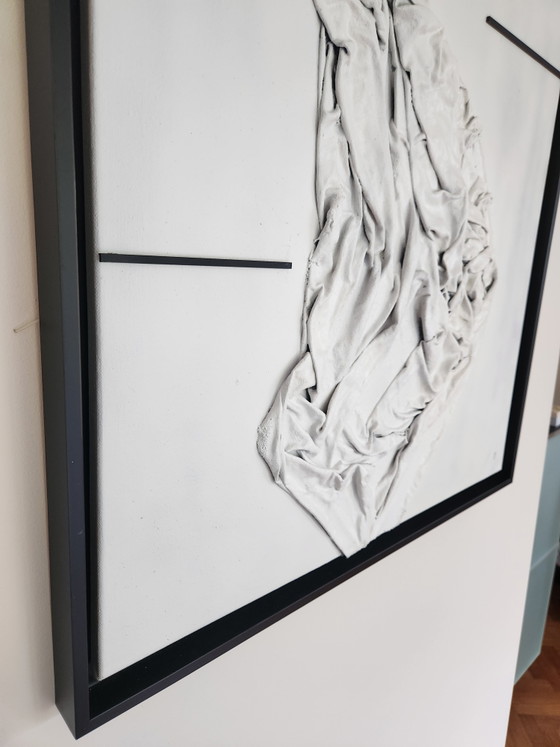 Image 1 of Laura Pinchete (2022) - "Pureza Estructural" - Opera a rilievo unica con certificato