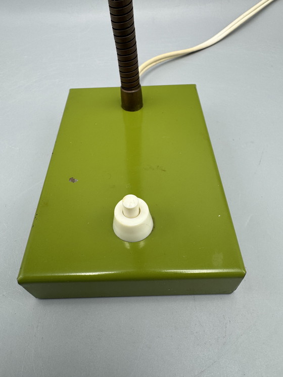 Image 1 of Vintage green desk lamp – 70s style
