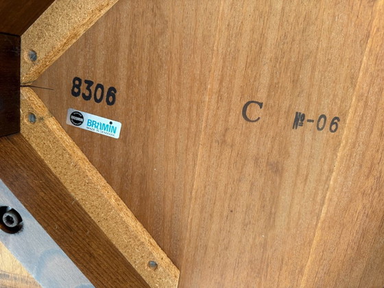 Image 1 of Mesa de comedor y sillas danesas de mediados de siglo - BRAMIN de H.W. Klein