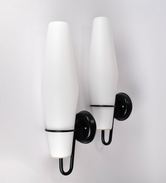 Image 1 of RAAK wandlampen modelnummer C-1556, 1958