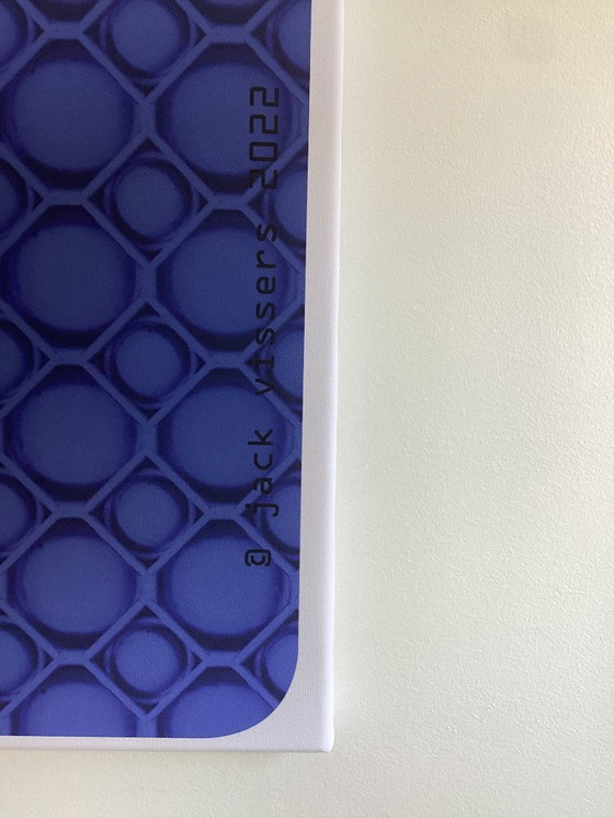 Image 1 of Jack Vissers - Meeska Mooska - offset sobre lienzo - firmado a mano