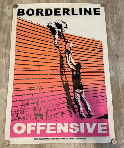 Glastonbury 2024 - Affiches - Banksy ?