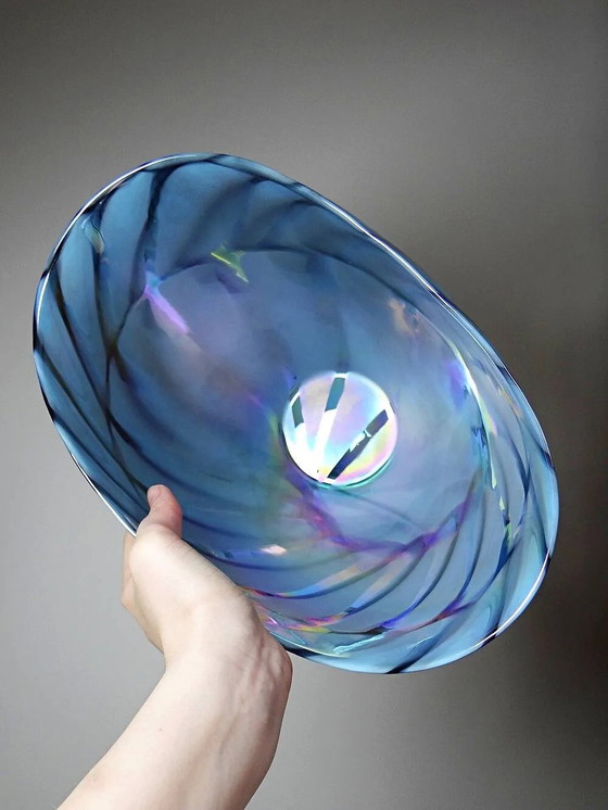 Centro de mesa, cuenco o gran cuenco de cristal de Murano "Yourmurano" hecho a mano. – Vidrio, Modern (photo 15 of 19)