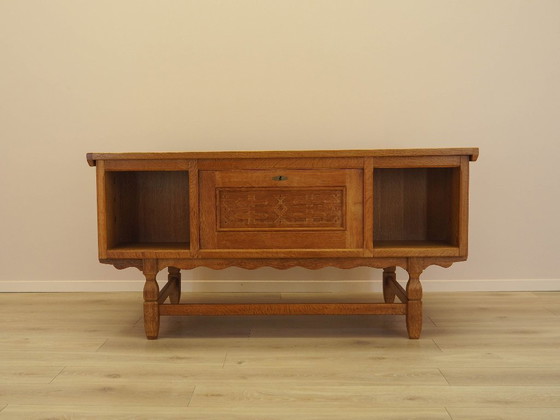 Image 1 of Oak desk, Danish design, 1960s, designer: Henning Kjærnulf