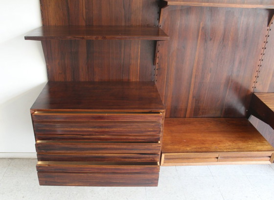 Mueble de pared en palisandro, de Poul Cadovius para Cado, Dinamarca. – Estanterías de pared, Wood (photo 12 of 17)