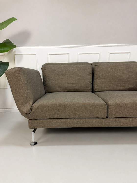 Image 1 of Brühl Moule Bank Braun Grau Schlafsofa Rollen