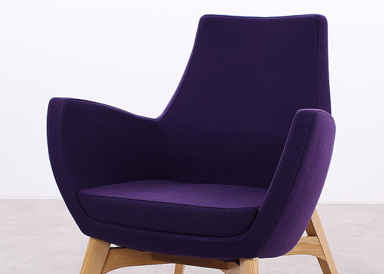 Image 1 of 2X Connection Mae Armchair Purple