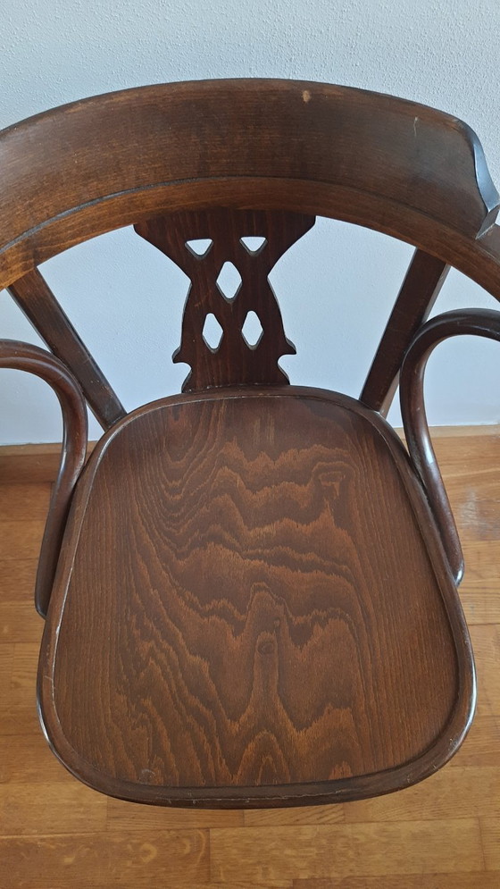 Image 1 of 4x Thonet, variante n.º 24, '70, fabricado en Rumania