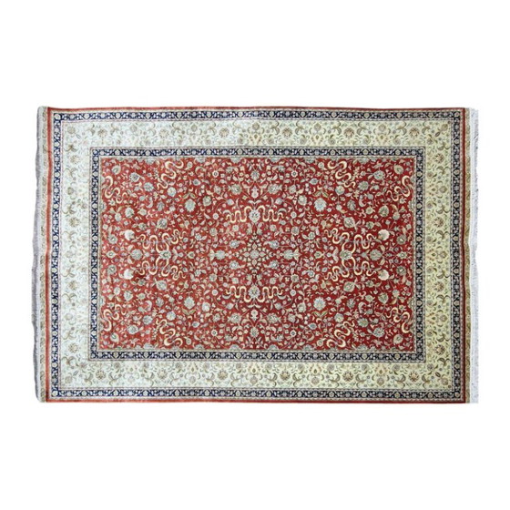 Alfombra de seda Hereke firmada – 246 × 175 cm – Wool (photo 2 of 7)