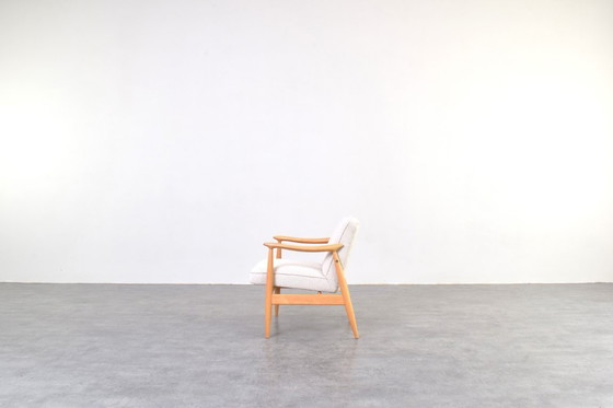 Image 1 of Fauteuils lounge style Mid-Century par J. Kędziorek, années 1960, lot de 2