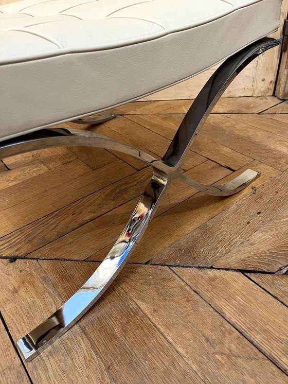 Image 1 of BARCELONA Sessel und seine Fußstütze Mies van der Rohe KNOLL