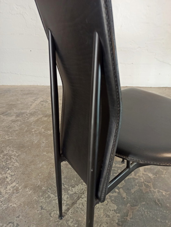 Image 1 of 4 x Fasem Italian design dining chairs 