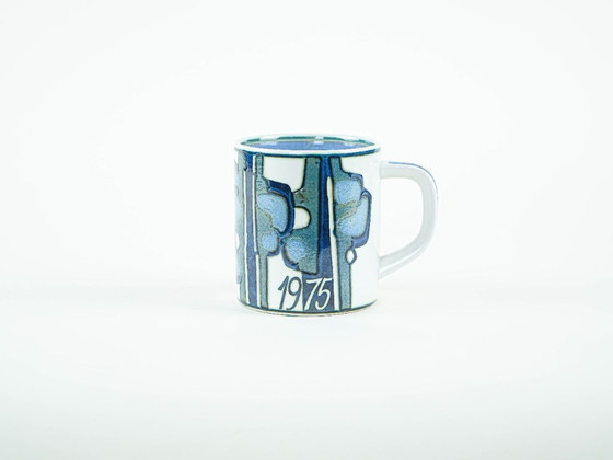 Image 1 of Tazza in ceramica, design danese, 1975, designer: Bodil Buch, produttore: Royal Copenhagen