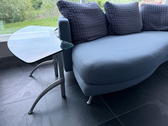 Image 1 of Rolf Benz, Sofa mit Kissenset, passendem Couchtisch und 2 Beistelltischen